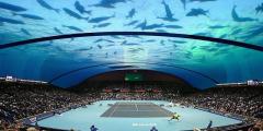 Cuma di Dubai, Main Tenis Dilakukan di Dasar Laut !